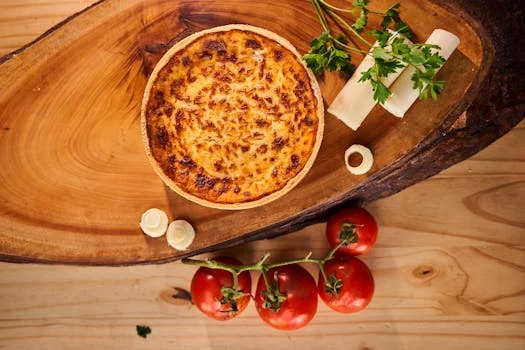 stampede pizza with beef bacon