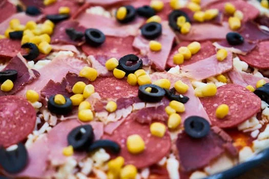 meat lovers pizza multiple meats